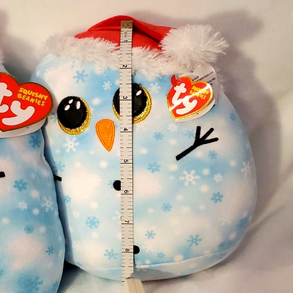 Squishy Beanies Ty Collection "Fleck" the Snowman - Picture 6 of 7